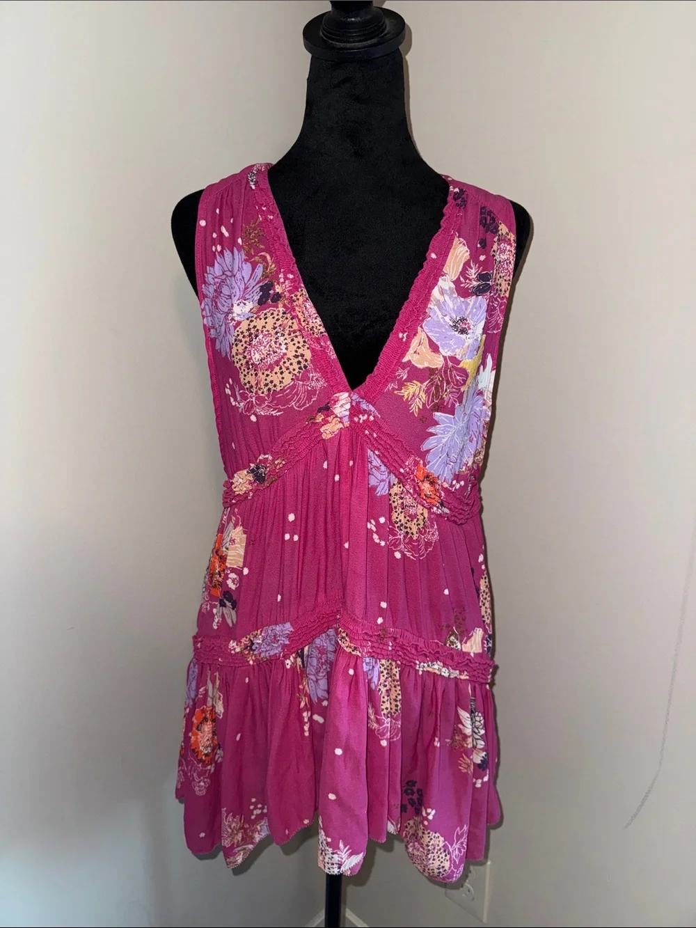 Free People lightweight fuchsia